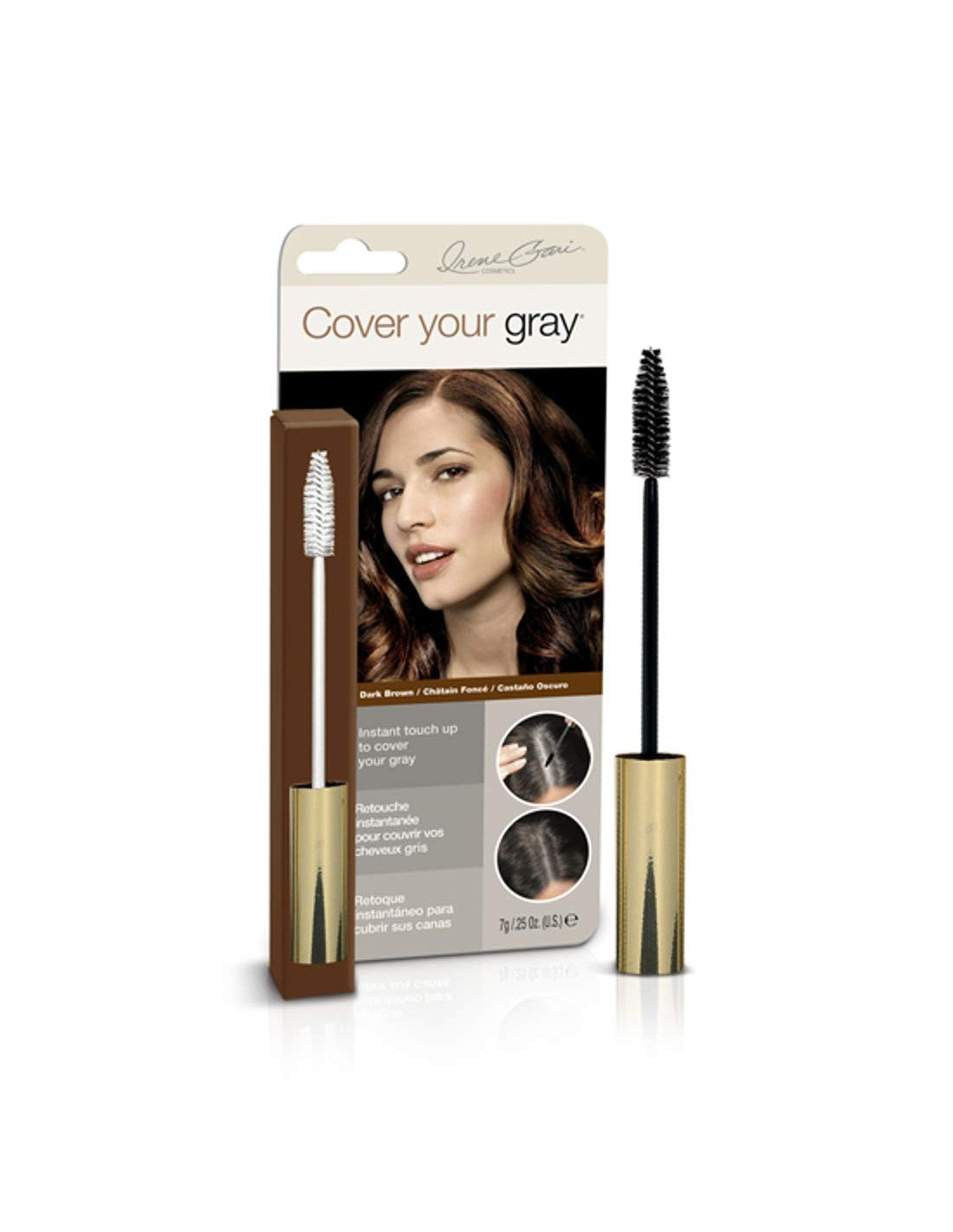 Cover Your Gray Retoque Instantáneo Para Cubrir Las Canas Dark Brown 7 g