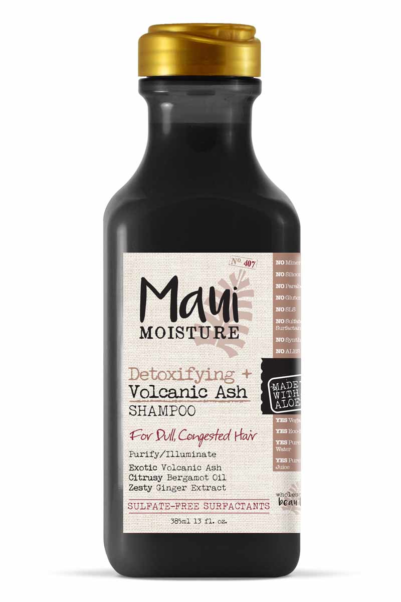 Maui Moisture Detoxifying + Volcanic Ash Shampoo 385 ml