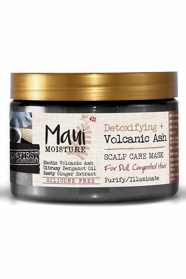 Maui Moisture Detoxifying + Volcanic Ash Scalp Care Mask 12 oz