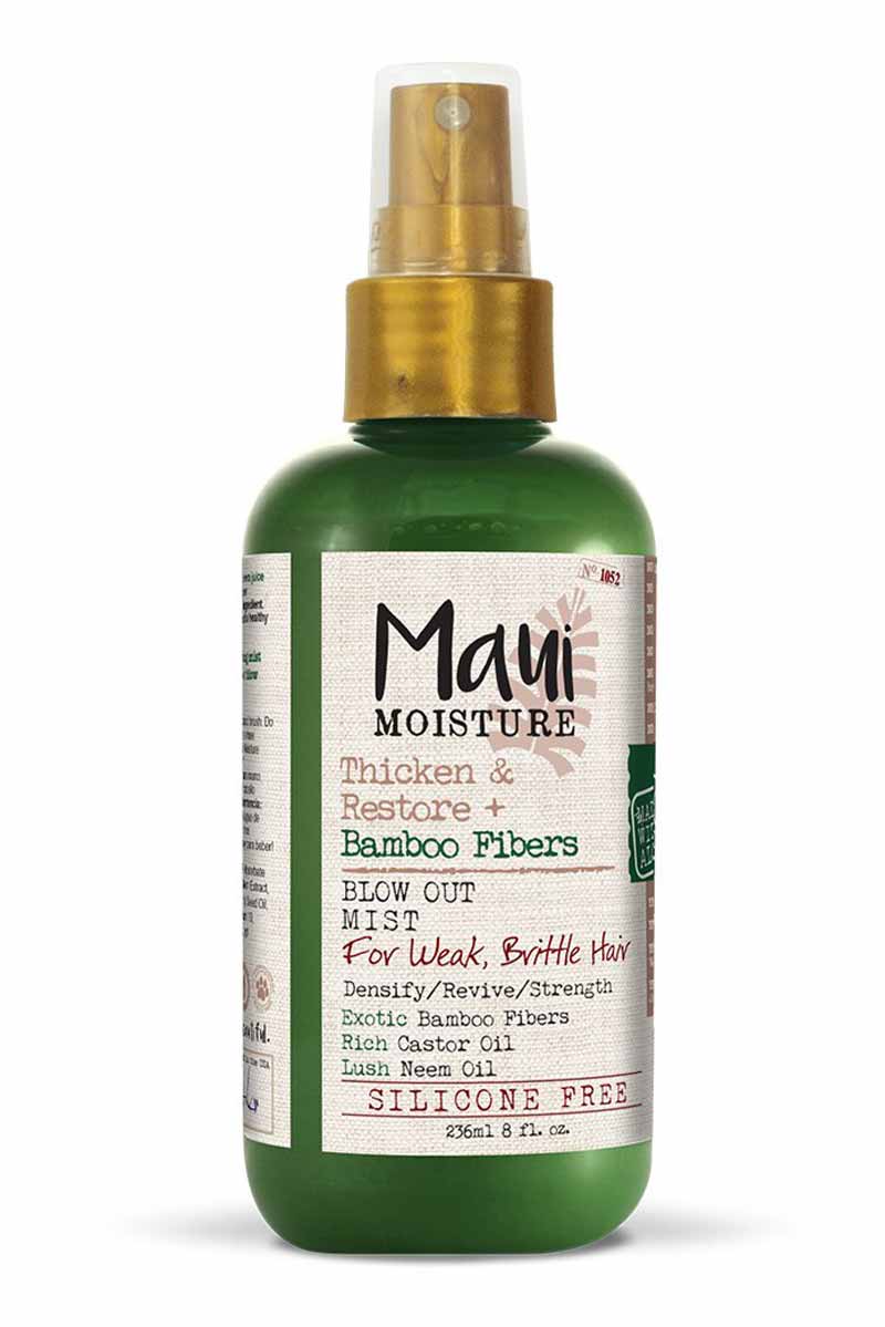 Maui Moisture Thicken & Restore + Bamboo Fibers Tratamiento en Spray 236 ml