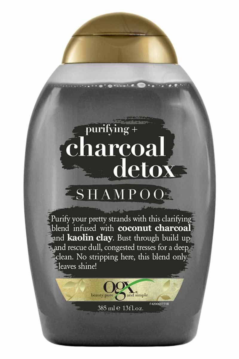 Organix Purifying + Charcoal Detox Shampoo 385 ml
