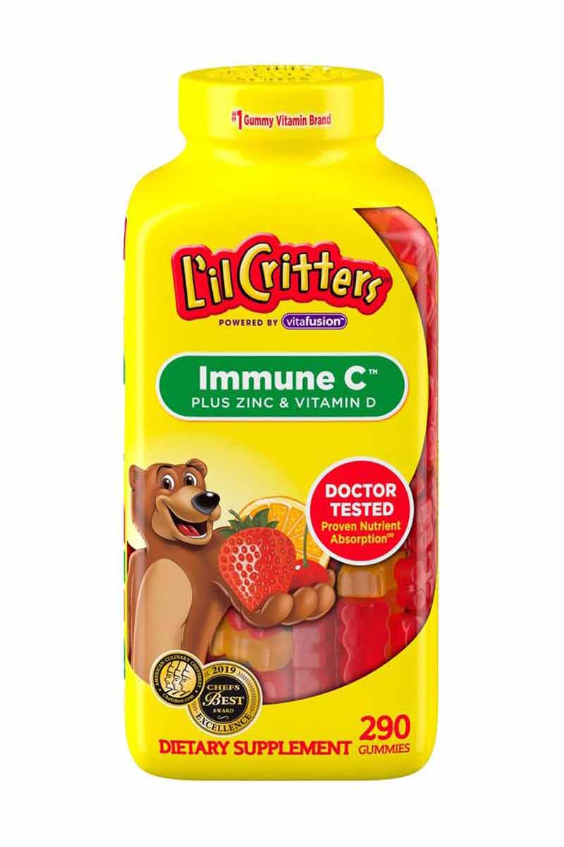 L'il Critters Multivitaminas Para Niños Immune C 290 Gummies