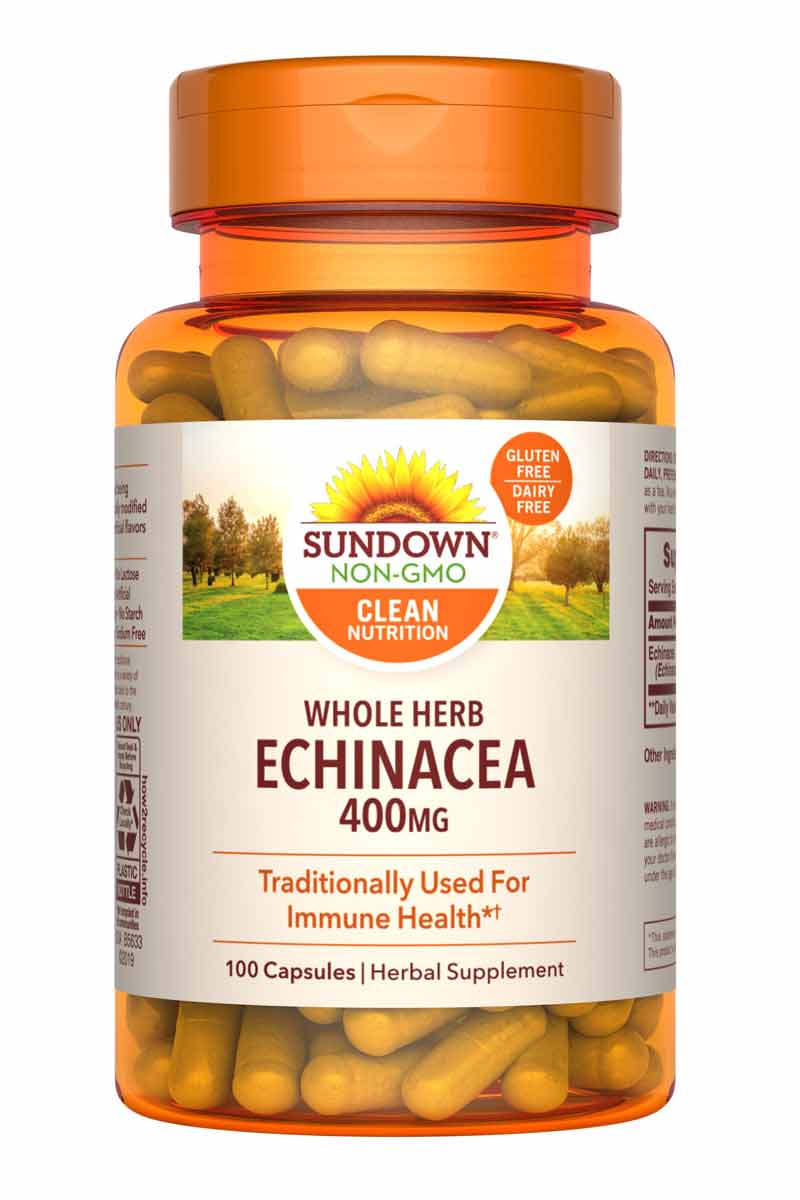 Sundown Echinacea 400 mg 100 Capsulas