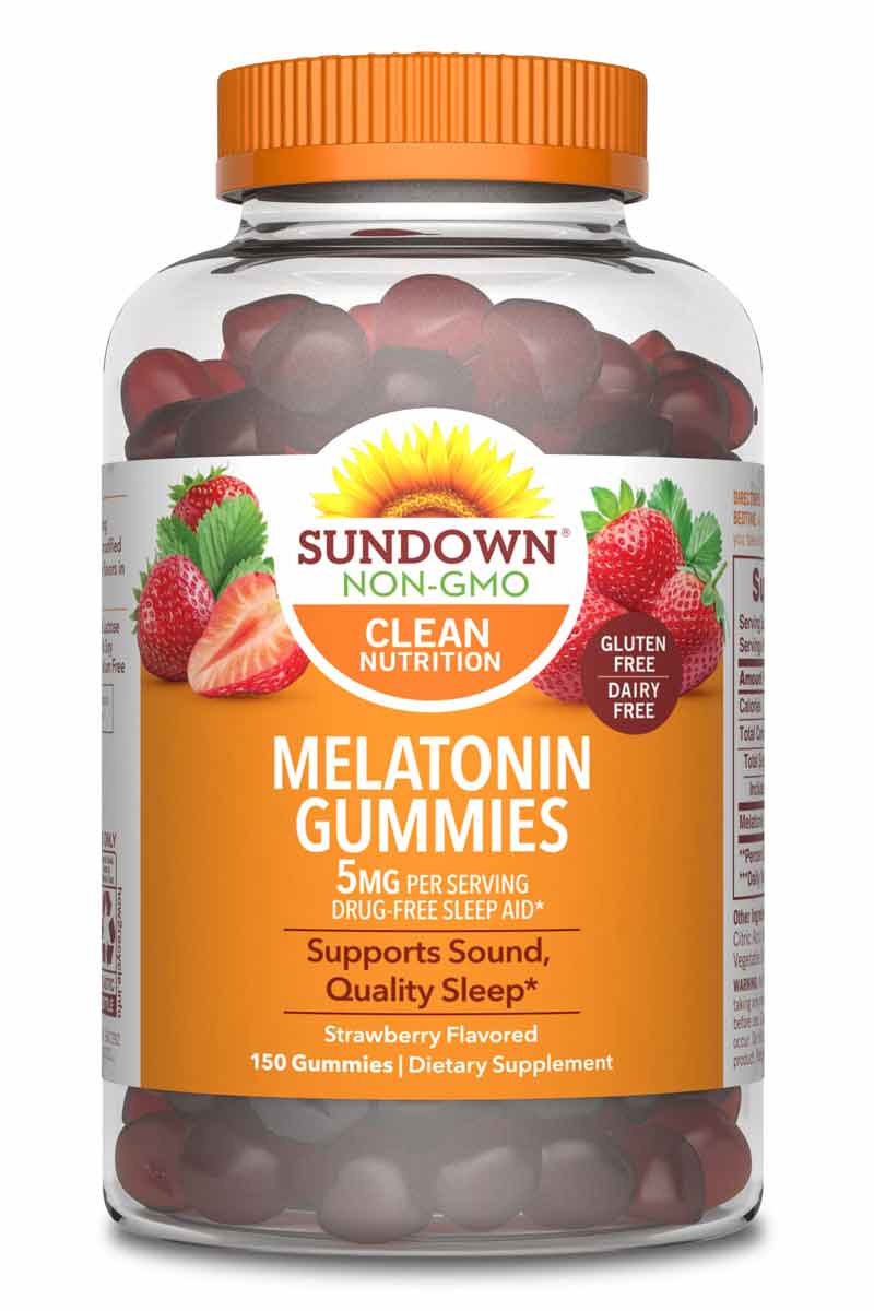 Sundown Melatonin Gummies 5 mg 60 Gummies