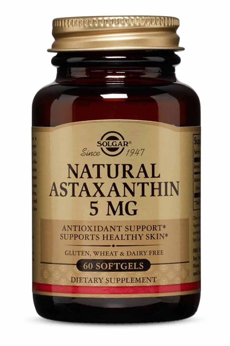 Solgar Natural Astaxanthin 5 mg 60 softgels