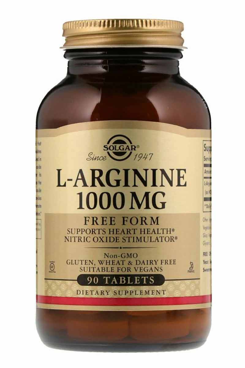Solgar L-Arginine 1000 MG 90 Tabletas