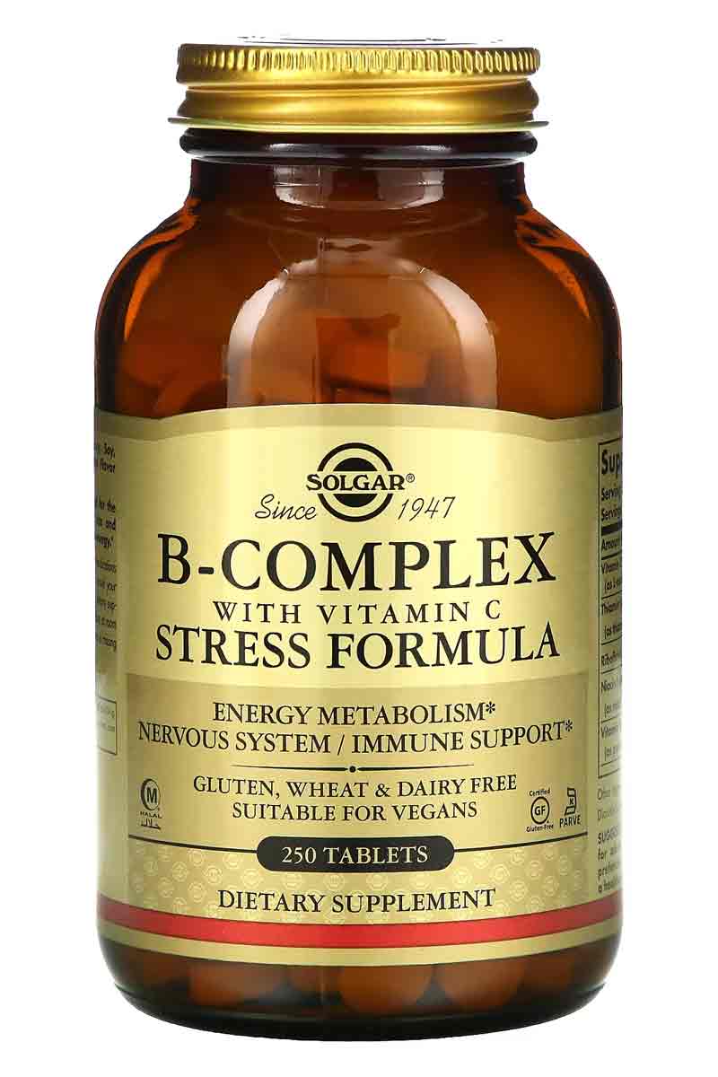 Solgar B-Complex stress formula 250 tabletas