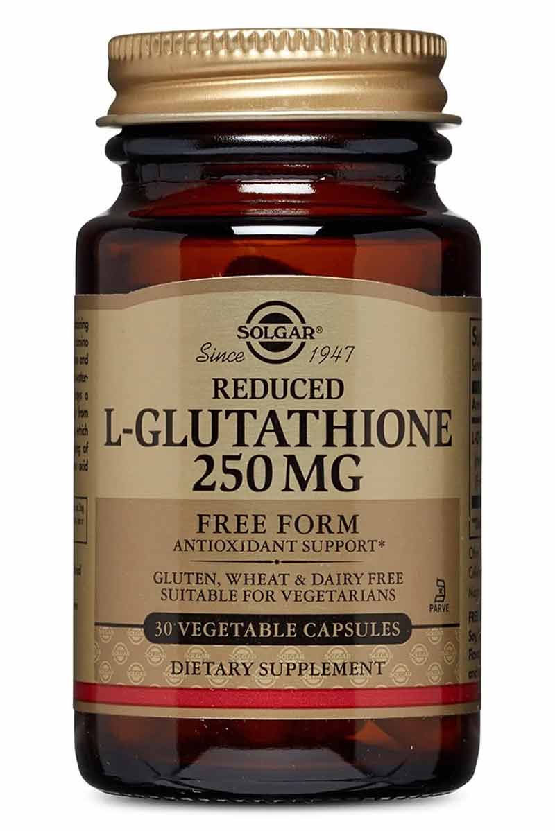 Solgar Reduced L-Glutathione 250 mg 30 capsulas