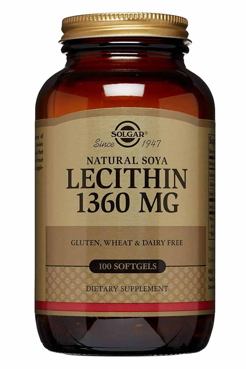 Solgar Lecithin 1360 Mg 100 capsulas blandas