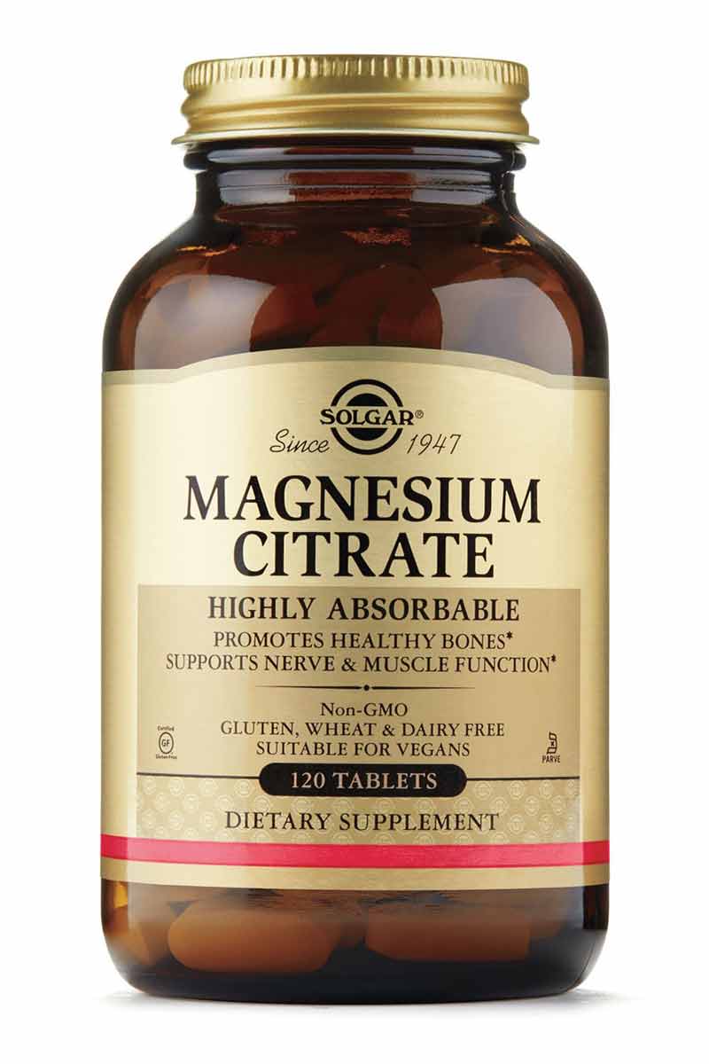 Solgar Magnesium Citrate 120 Tabletas