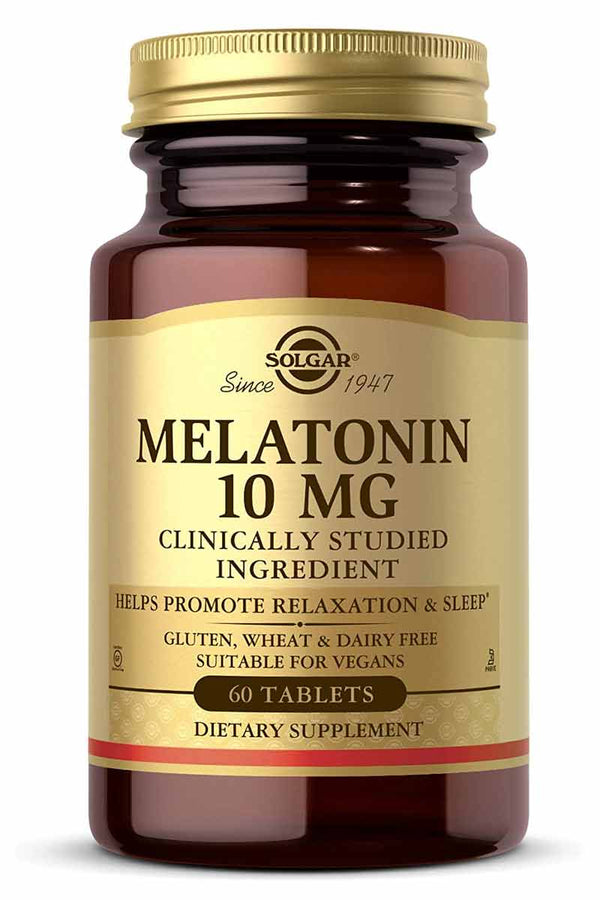 Solgar Melatonin 10 mg 60 Tabletas