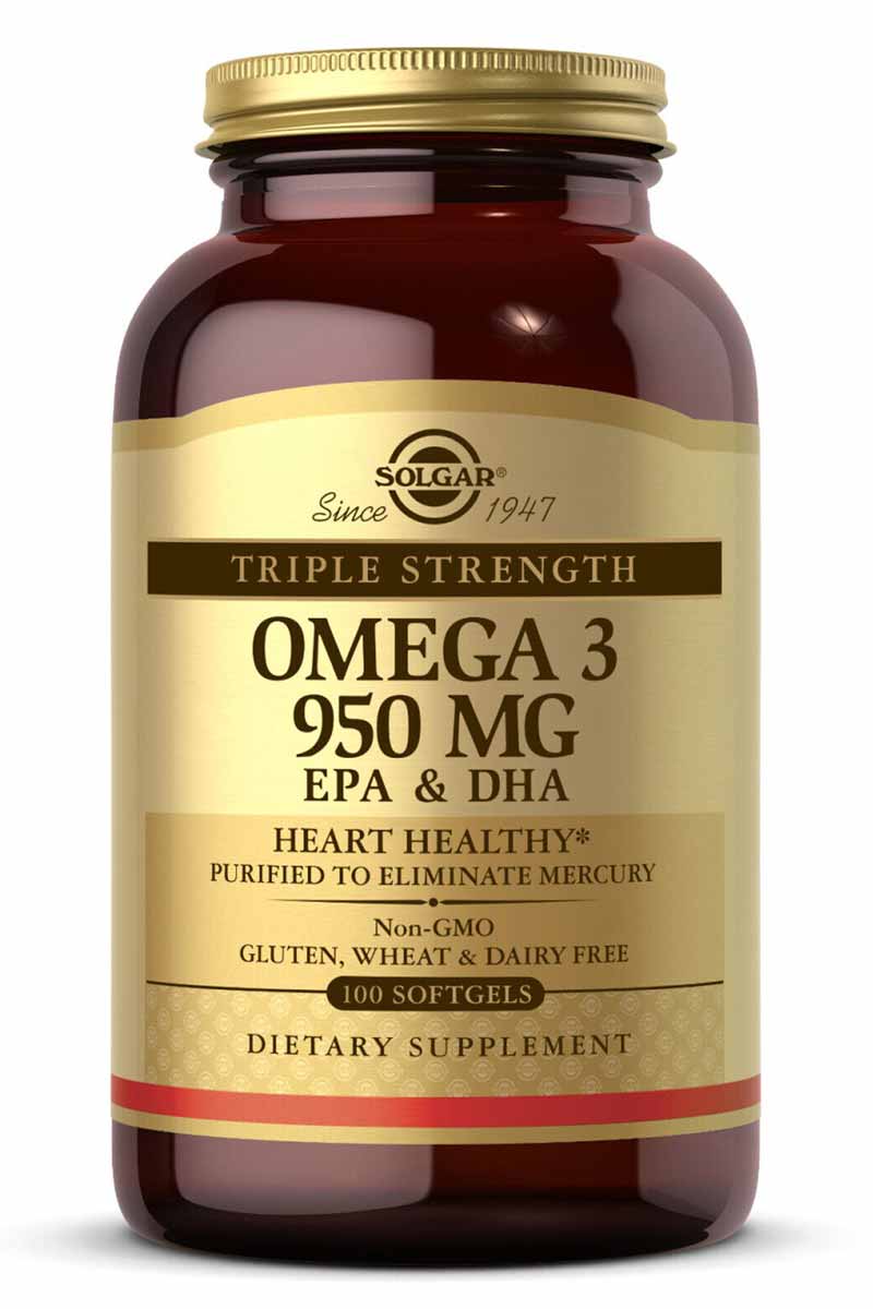Solgar Omega 3 950 mg epa & dha 100 softgels