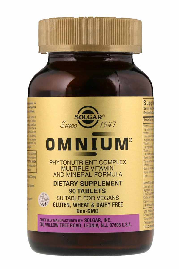 Solgar Omnium 90 Tabletas