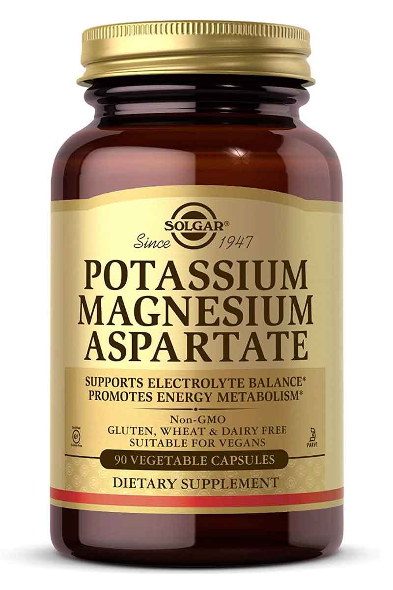 Solgar Potassium Magnesium aspartate 90 capsulas