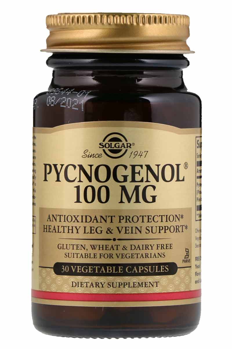 Solgar Pycnogenol 100 mg 30 capsulas