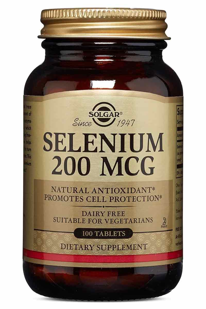 Solgar Selenium 200 mcg 100 tabletas