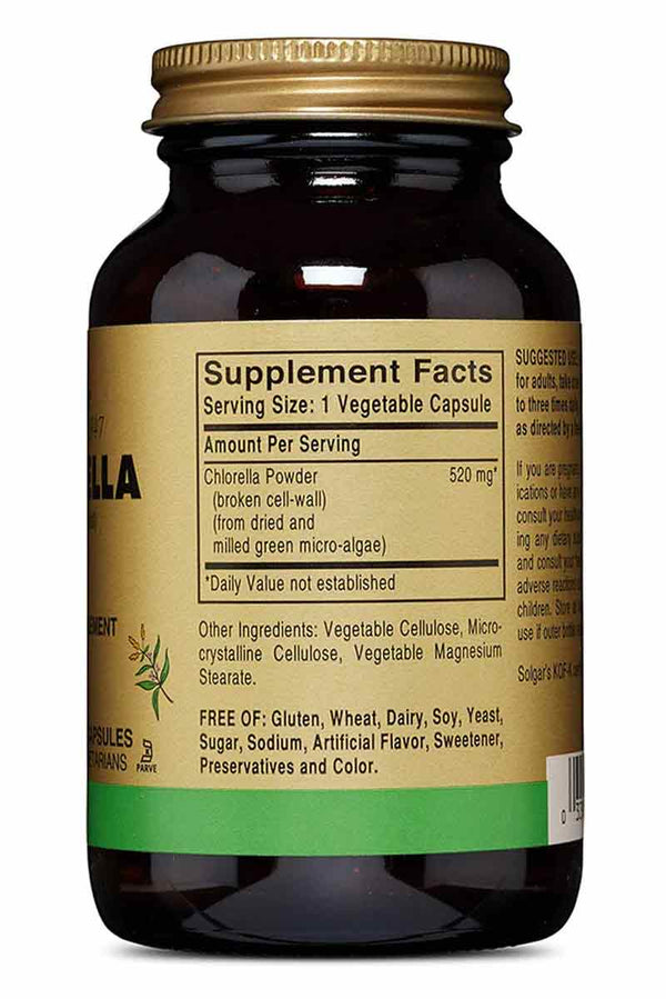 Solgar Chlorella 100 Capsulas