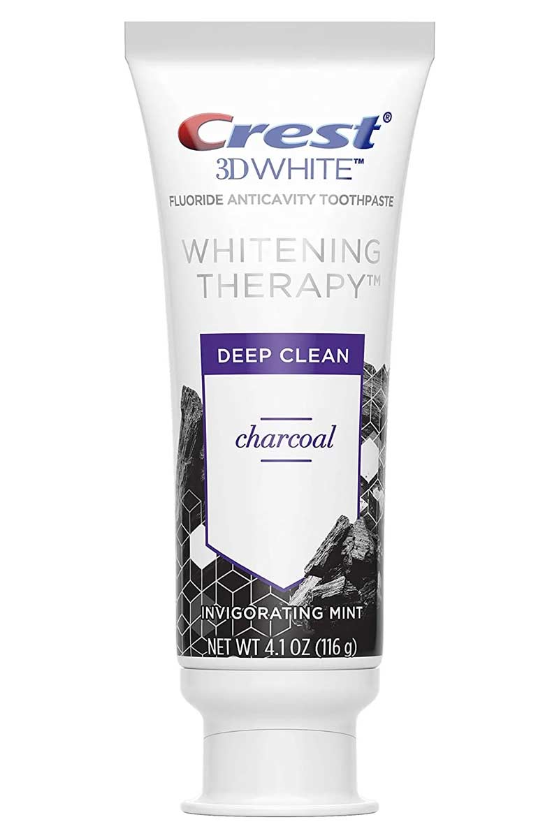 CREST 3D White Therapy Charcoal Deep Clean 116 g - pasta dental blanqueadora