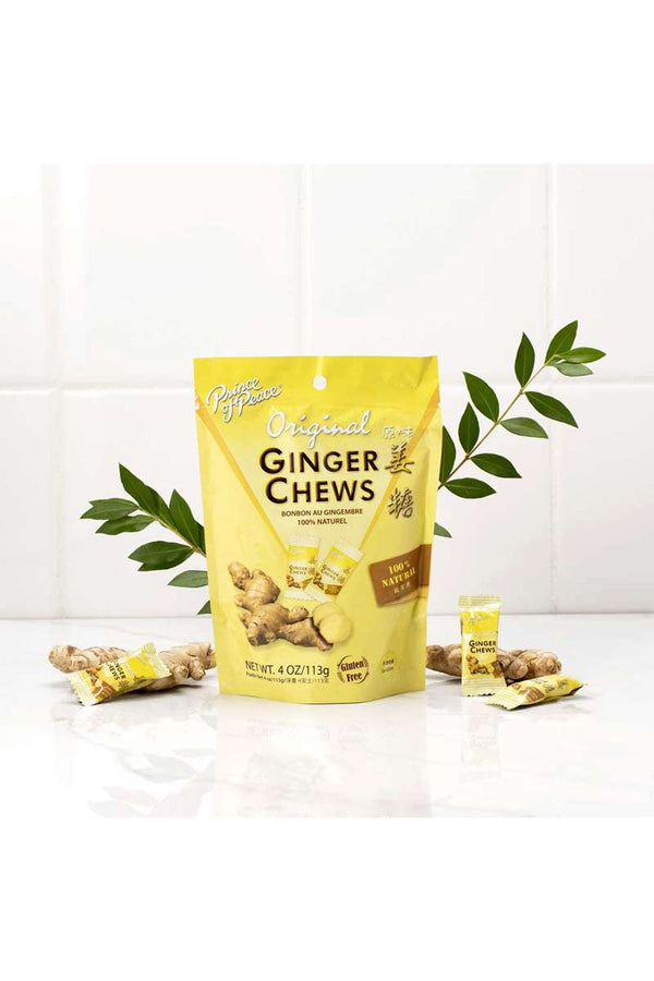 Prince Of Peace Original Ginger Chews 100% Natural 4 oz