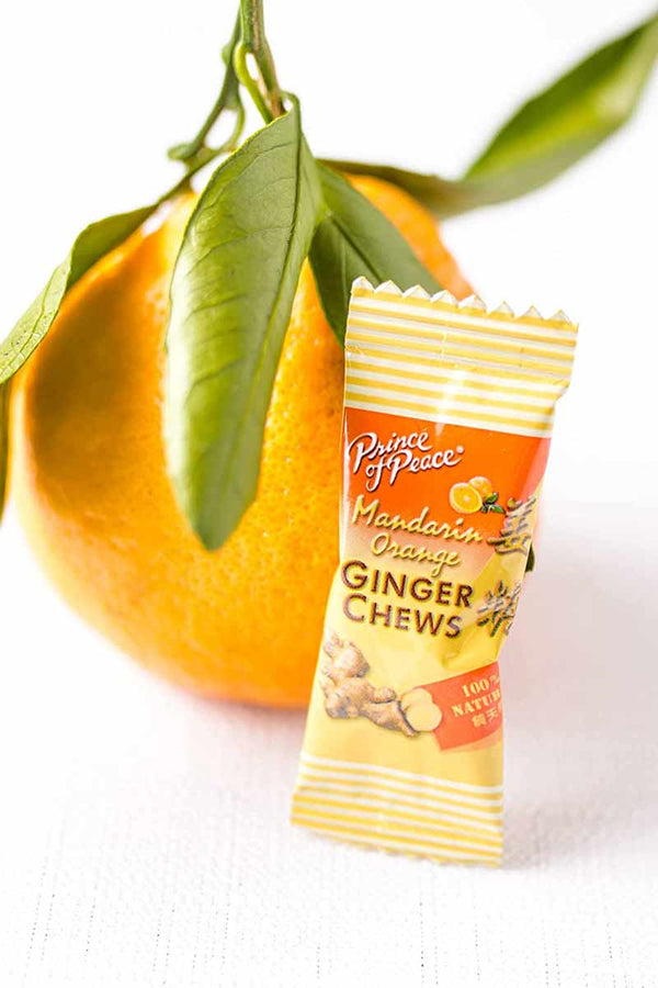 Prince Of Peace Ginger Chews Mandarin Orange 4 oz