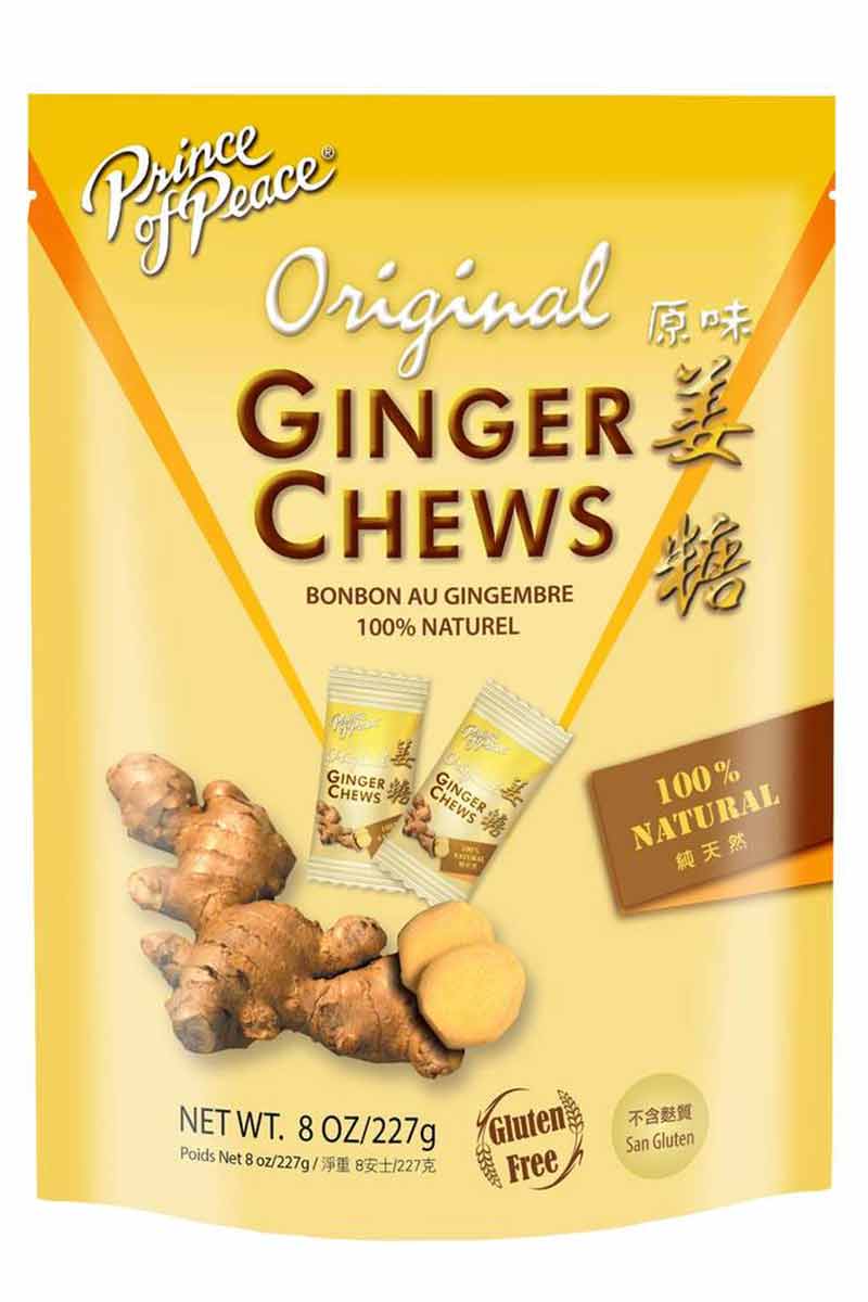 Prince Of Peace Ginger Chews Original 100% Original 227 g