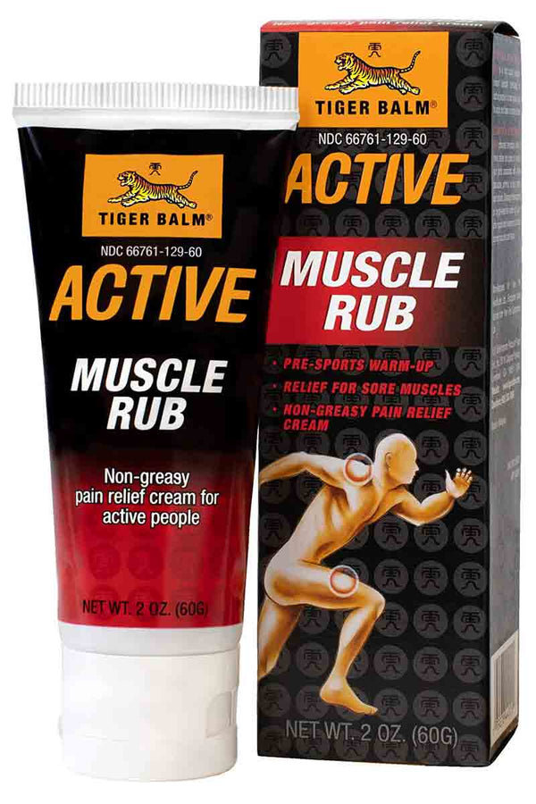 Tiger Balm Active Muscle Gel - Alivio Del Dolor Gel No Graso 2 oz