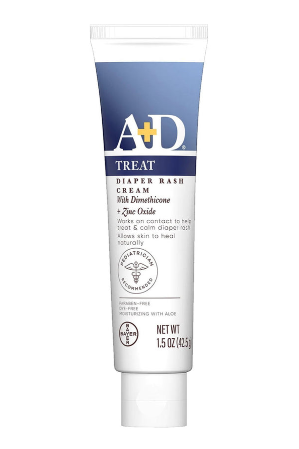 A+D Crema Para Dermatitis Del Pañal De Oxido De Zinc 4 oz