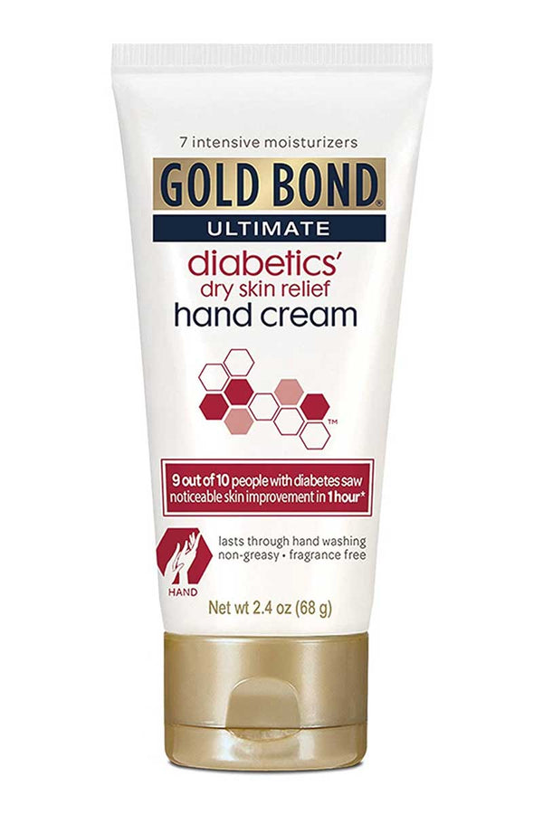 Gold Bond Ultimate Crema De Manos Para Aliviar La Piel Seca Para Diabéticos 2.4 oz