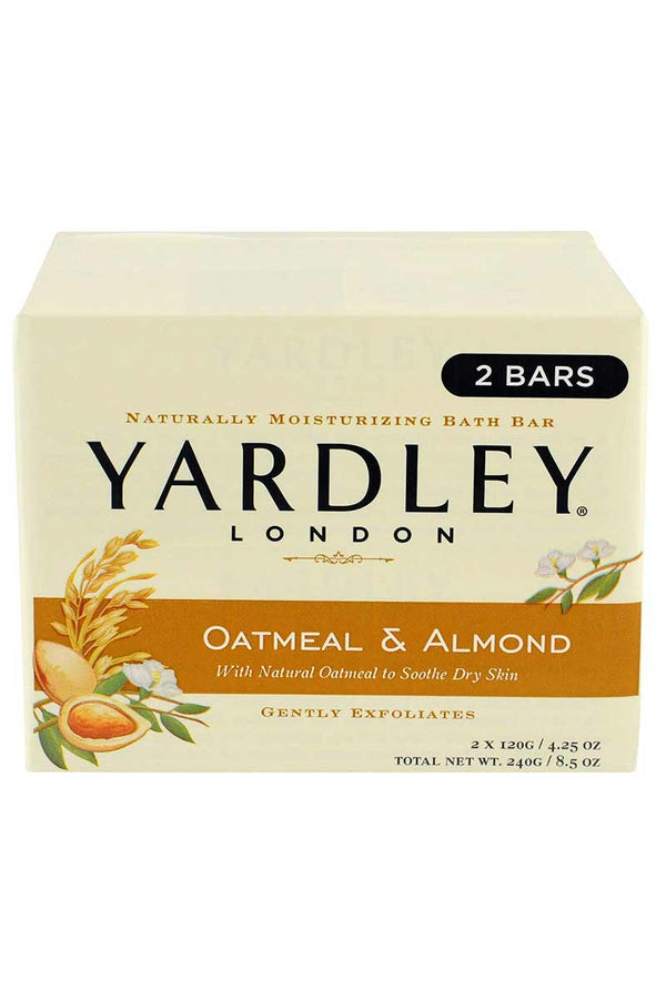 Yardley London Jabon En Barra De Almendra Y Avena 2 x 4.25 02