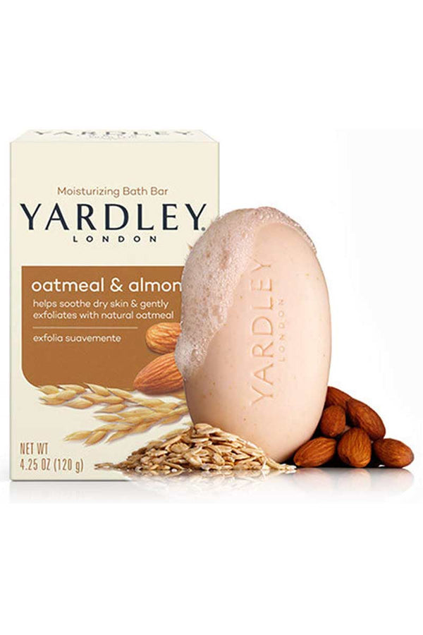 Yardley London Jabon En Barra De Almendra Y Avena 2 x 4.25 02