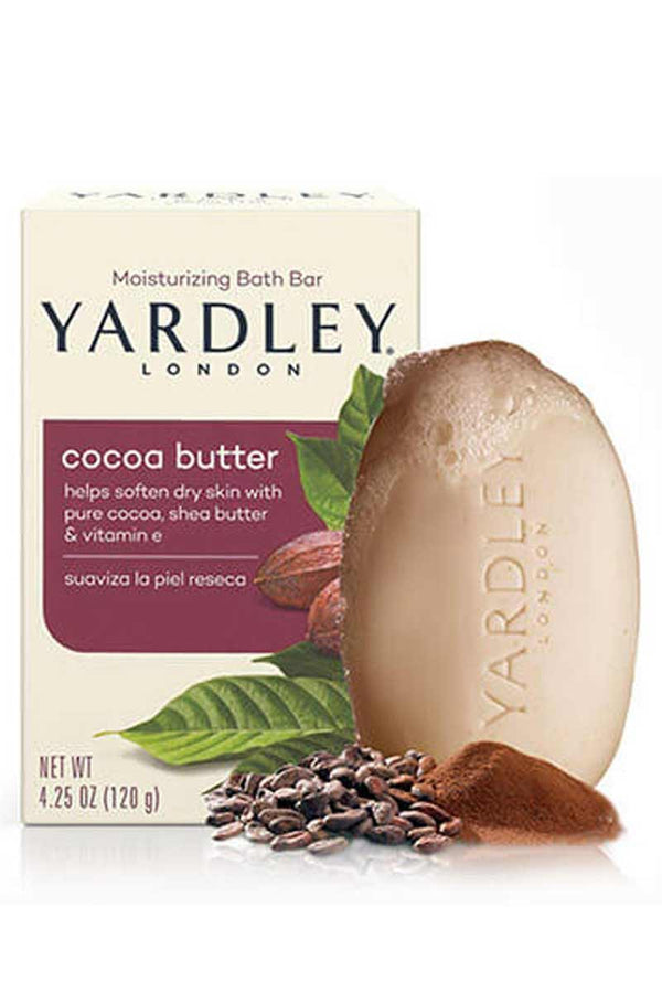 Yardley London Jabon en barra cocoa butter 4 oz