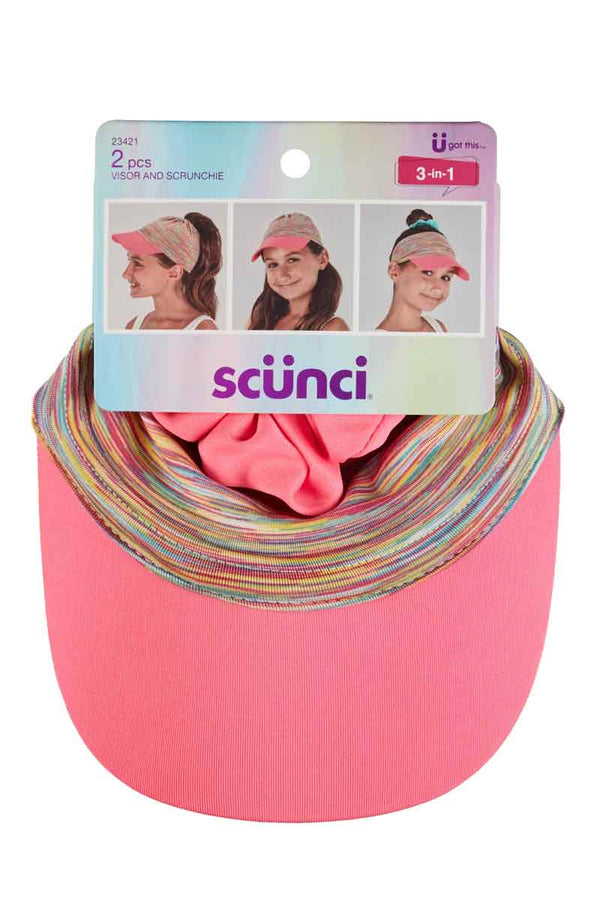 Scunci Kids Visera con Scrunchie 2 pc 23421