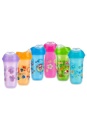 Nuby Cool Sipper - vaso transición con pico suave 18+M 9 oz