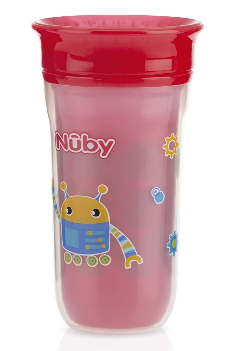 Nuby 360° Wonder Cup - Vasos para niños 12+M 10 oz