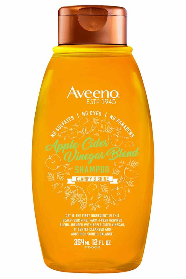 Aveeno Apple Cider Vinegar Blend Shampoo - Champu para cabellos claros 354 ml