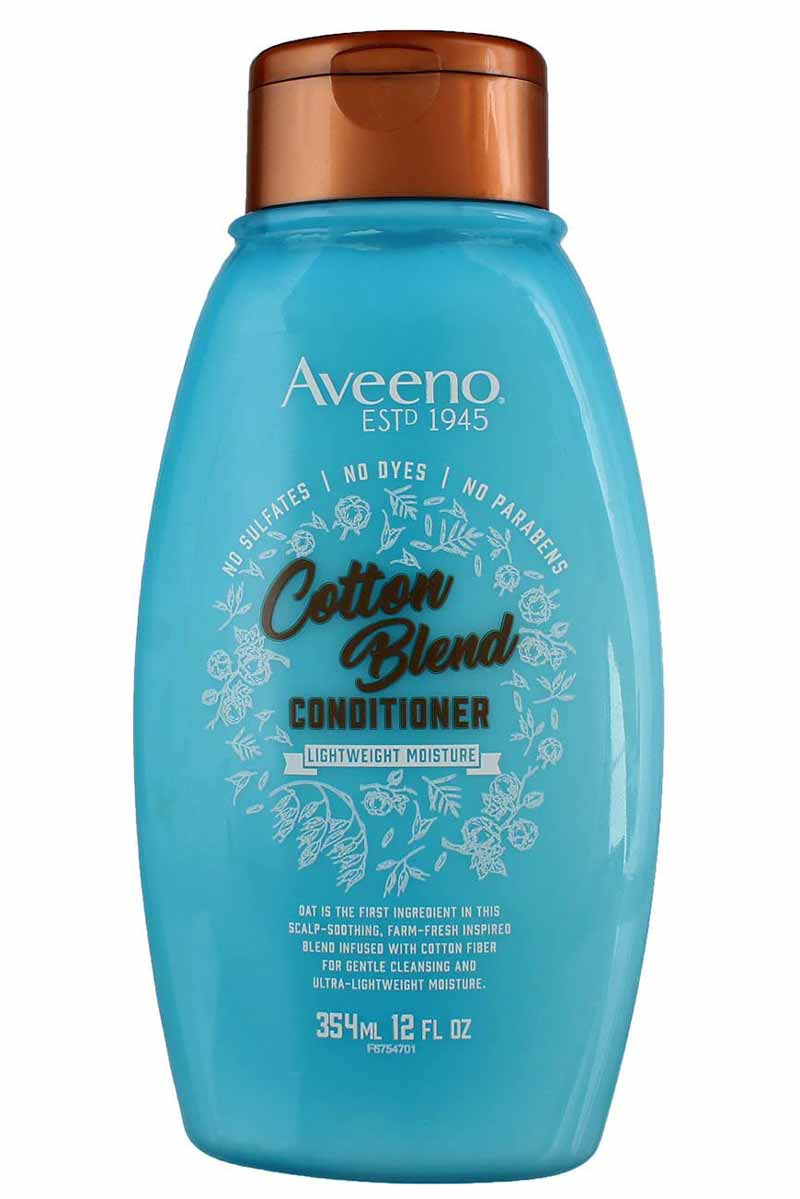 Aveeno Cotton Blend Confitioner - Acondicionador Humectante 354 ml