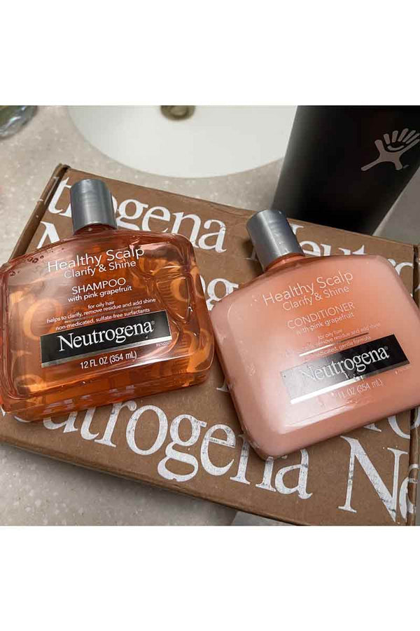 Neutrogena Healthy Scalp Claridy & Shine Shampoo With Pink Grapefruit 354 ml