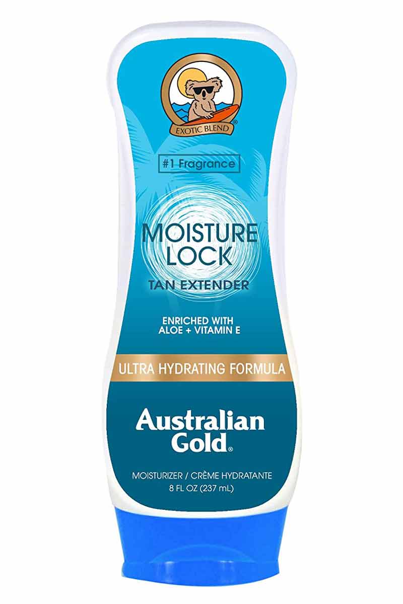 Australian Gold Mositure Lock - Locion Hidratante Para Despúes Del Bronzeado 8 oz