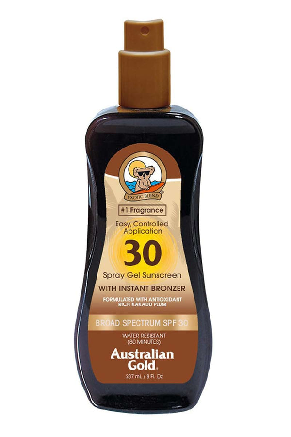 Australian Gold Protector solar en gel con Instant Bronzer SPF30 8 oz