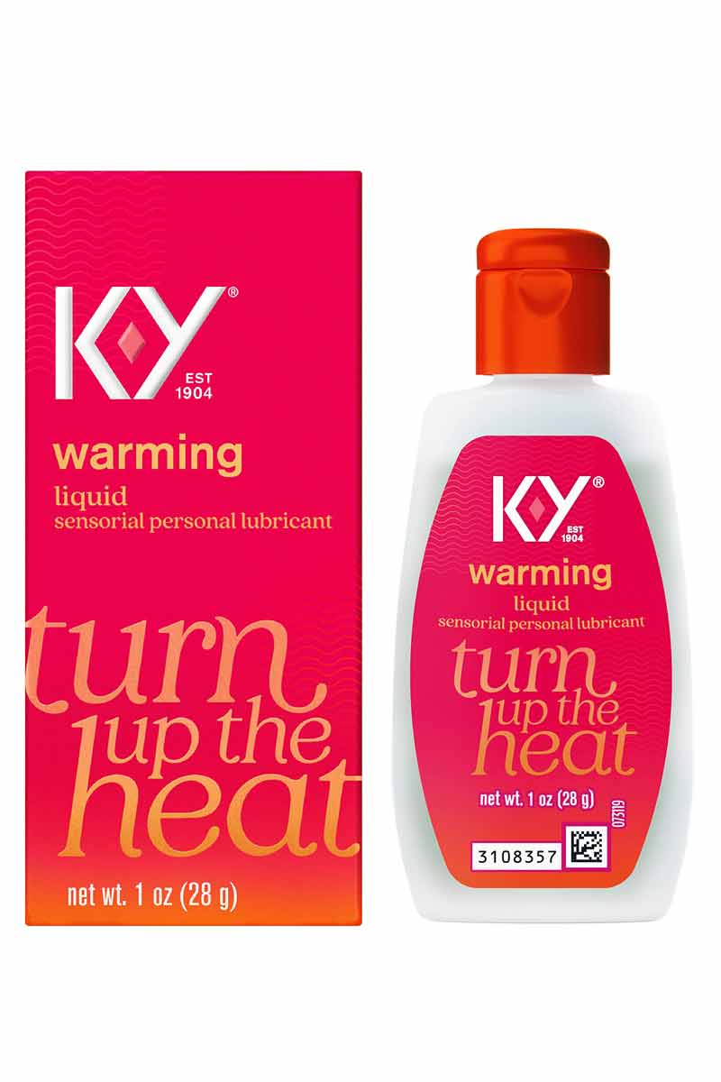 K-Y Warming Liquid Turn Up The Heat - Lubricante líquido de calentamiento 1 oz