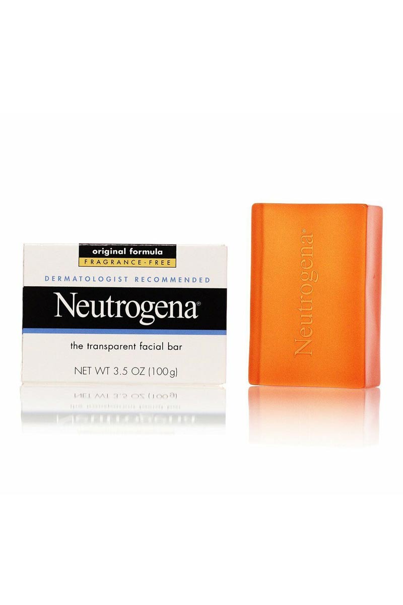 Neutrogena The Transparent Facial Bar Fragrance Free 3.5 oz