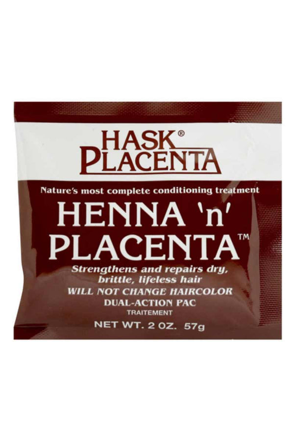 HASK Henna y Placenta tratamiento acondicionador 2 oz