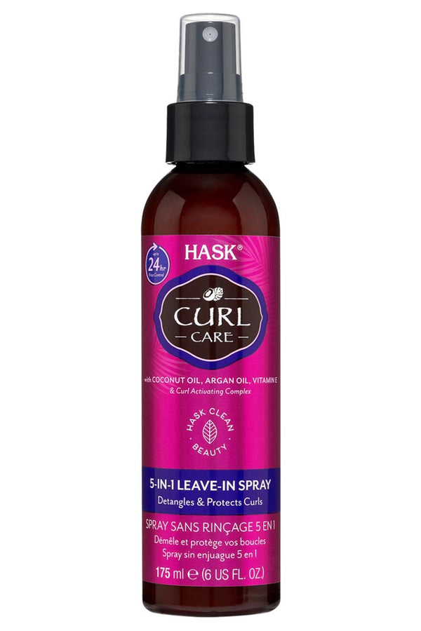 Hask Spray Sin Enjuague 5 En 1 Para Rizos 175 ml