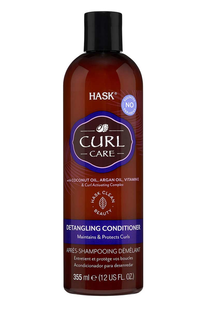 Hask Curl Care Detangling Conditioner 355 ml- Acondiconador Para Desenredar
