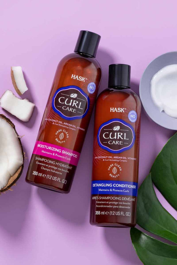 Hask Curl Care Detangling Conditioner 355 ml- Acondiconador Para Desenredar