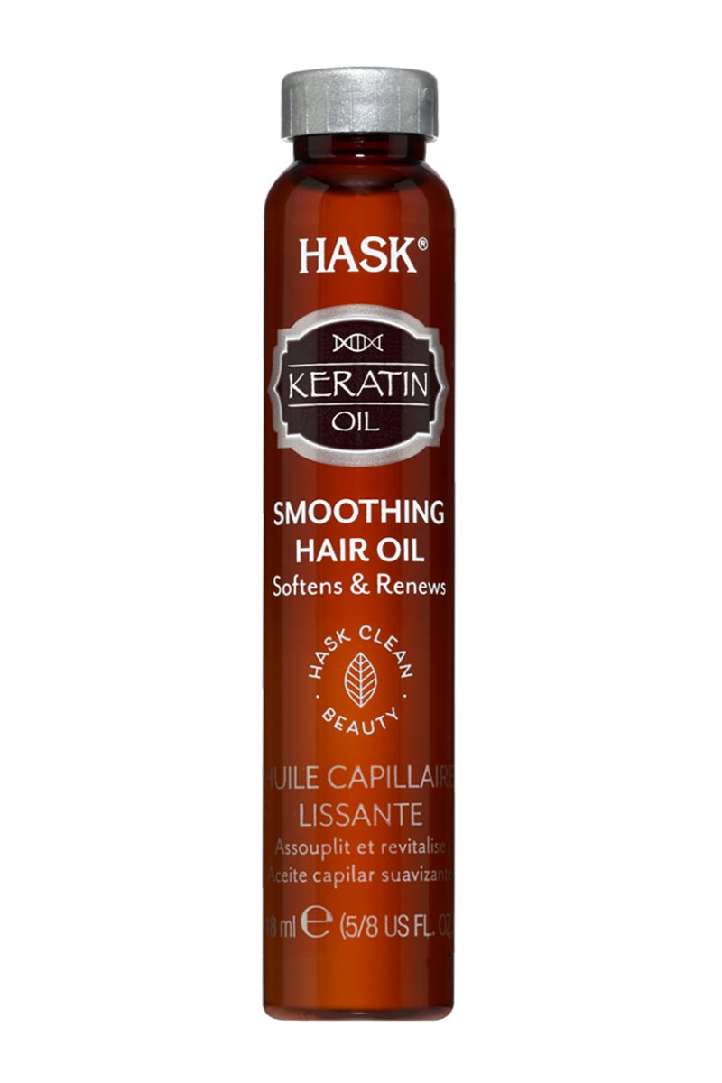 HASK Aceite de Proteína de queratina alisador para el cabello 5/8 oz