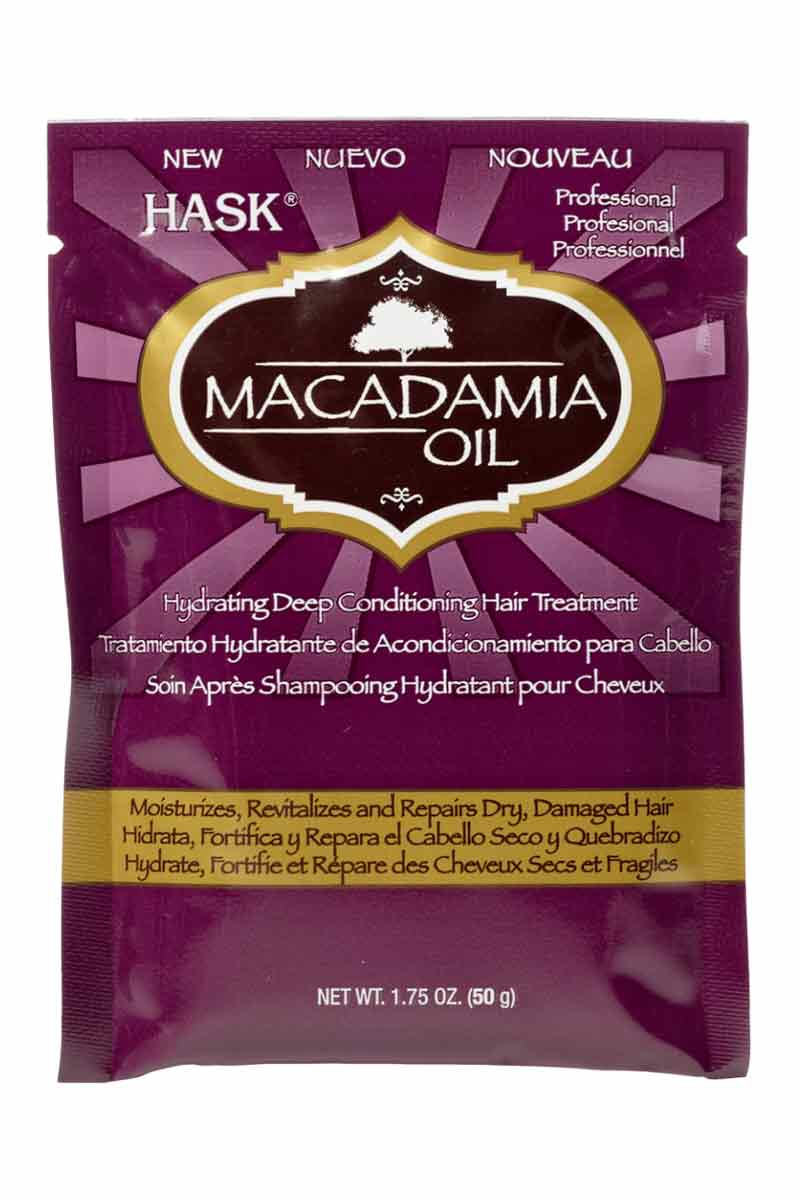 HASK Acondicionador profundo hidratante de aceite de macadamia 1.75 oz