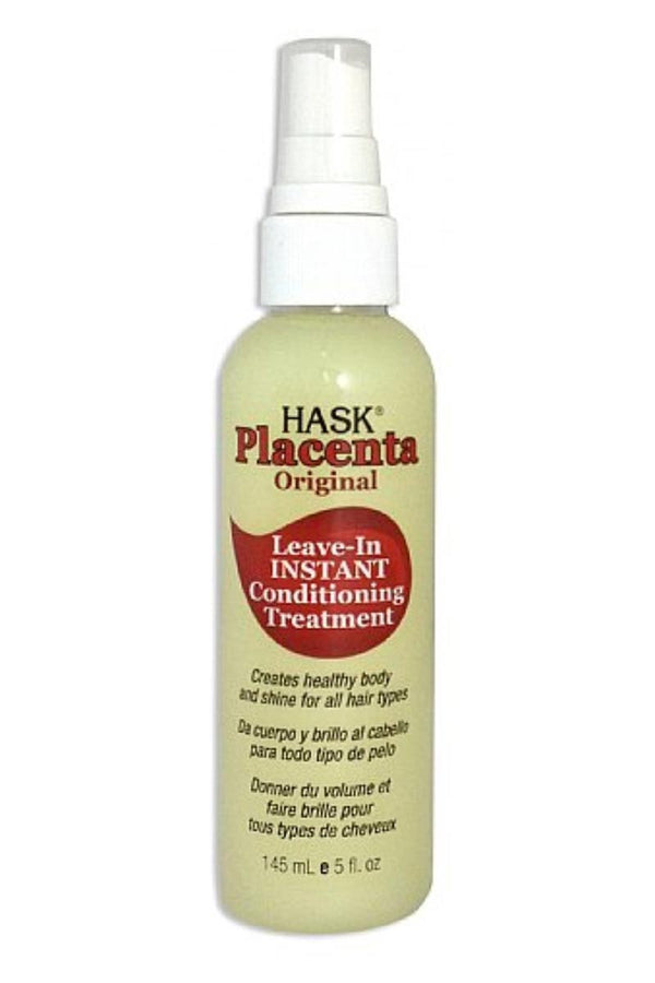 HASK Placenta Tratamiento reparador capilar instantáneo sin enjuague 5 oz