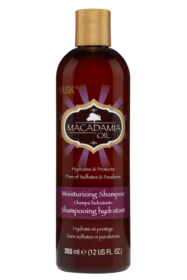 HASK Champú hidratante de Aceite de Macadamia  12 oz