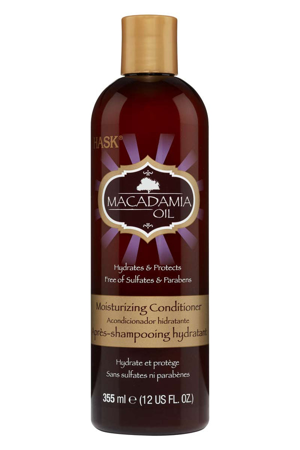 HASK Acondicionador hidratante de Aceite de Macadamia 12 oz